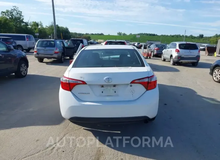 TOYOTA COROLLA 2016 vin 5YFBURHE2GP502901 from auto auction Iaai