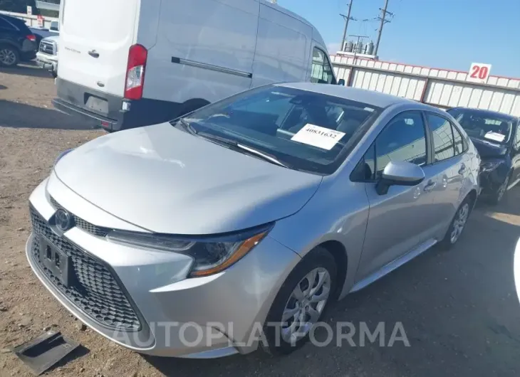 TOYOTA COROLLA 2022 vin 5YFEPMAE1NP326034 from auto auction Iaai