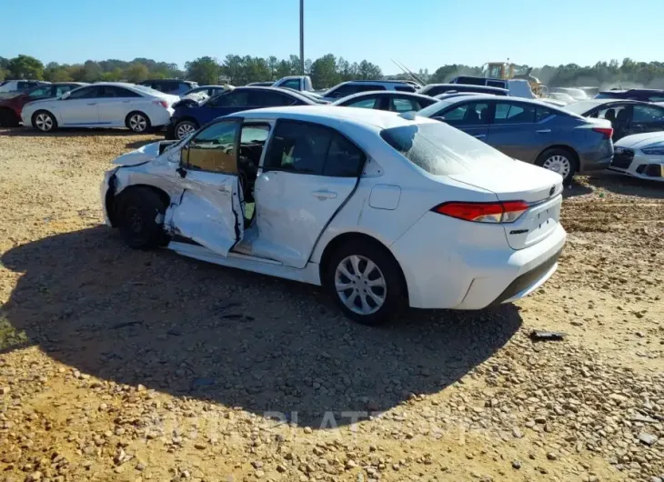 TOYOTA COROLLA 2022 vin JTDEPMAE0N3021374 from auto auction Iaai