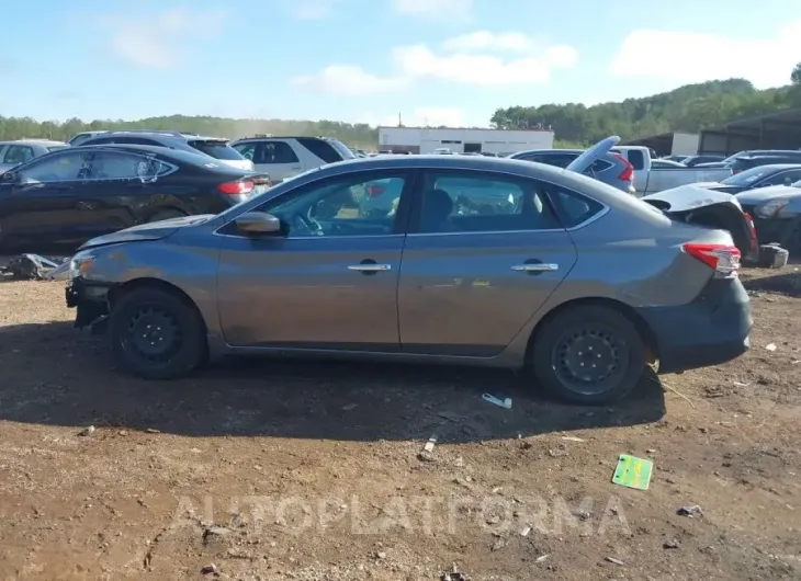 NISSAN SENTRA 2019 vin 3N1AB7APXKY433582 from auto auction Iaai