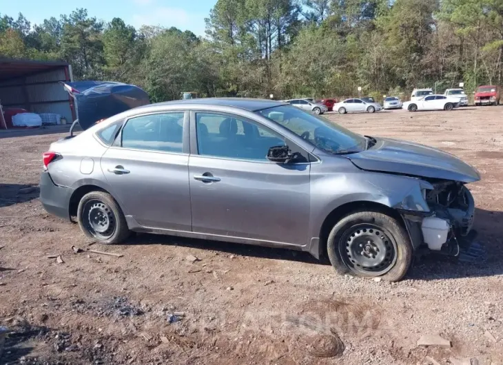 NISSAN SENTRA 2019 vin 3N1AB7APXKY433582 from auto auction Iaai