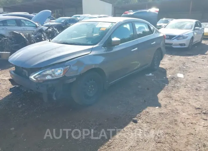 NISSAN SENTRA 2019 vin 3N1AB7APXKY433582 from auto auction Iaai