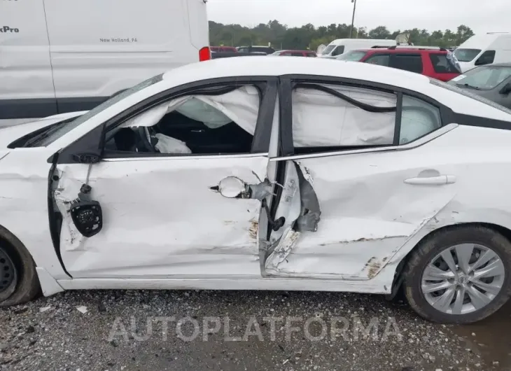 NISSAN SENTRA 2020 vin 3N1AB8BV2LY216421 from auto auction Iaai