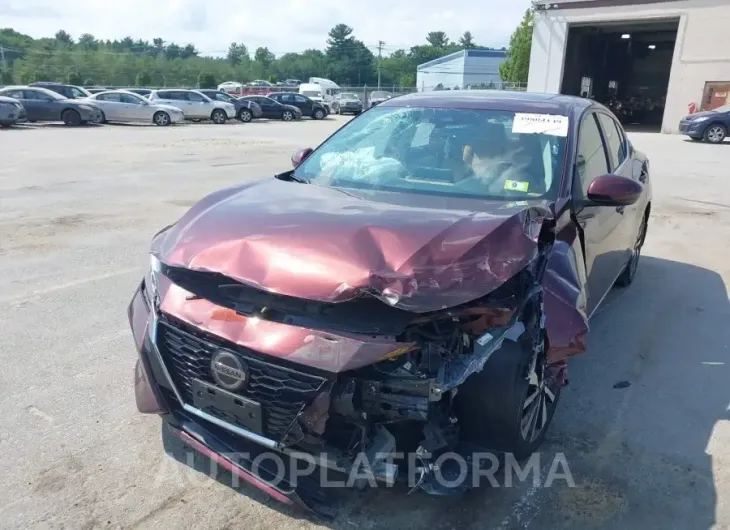 NISSAN SENTRA 2021 vin 3N1AB8CV4MY258413 from auto auction Iaai