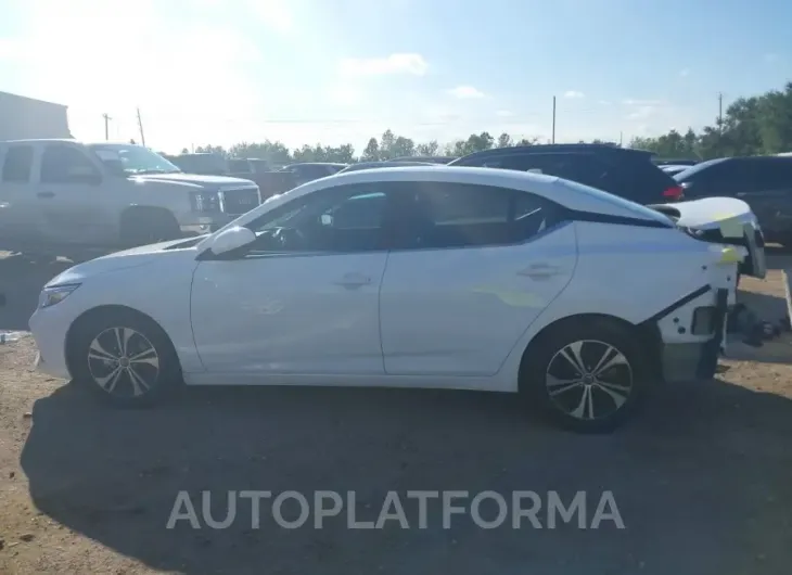 NISSAN SENTRA 2023 vin 3N1AB8CV4PY251613 from auto auction Iaai