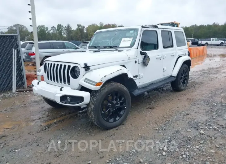 JEEP WRANGLER UNLIMITED 2022 vin 1C4HJXEN2NW138981 from auto auction Iaai