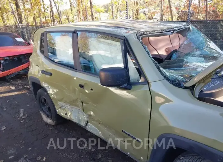 JEEP RENEGADE 2015 vin ZACCJAAT4FPC01895 from auto auction Iaai