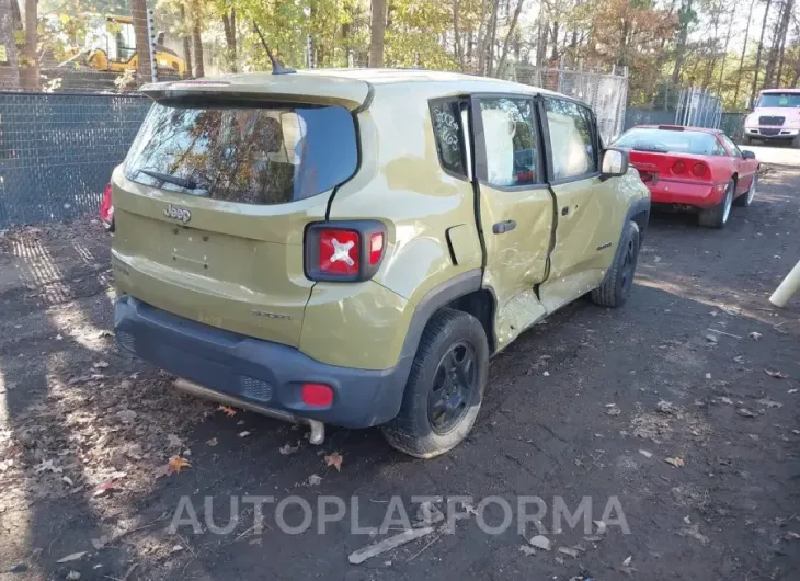 JEEP RENEGADE 2015 vin ZACCJAAT4FPC01895 from auto auction Iaai