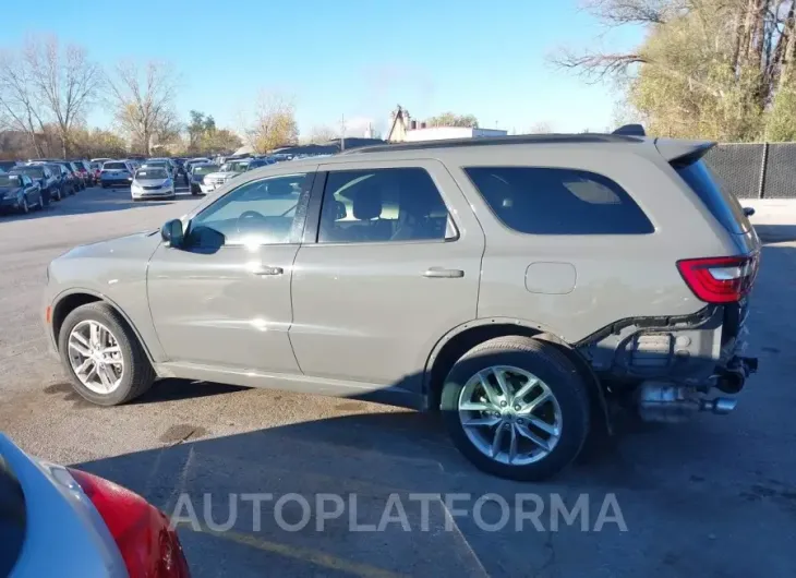 DODGE DURANGO 2023 vin 1C4RDJDGXPC626527 from auto auction Iaai