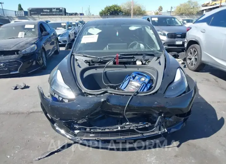 TESLA MODEL 3 2023 vin 5YJ3E1EC0PF412017 from auto auction Iaai