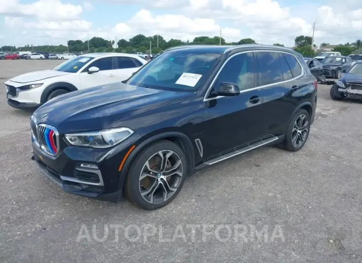 BMW X5 PHEV 2021 vin 5UXTA6C07M9F32812 from auto auction Iaai