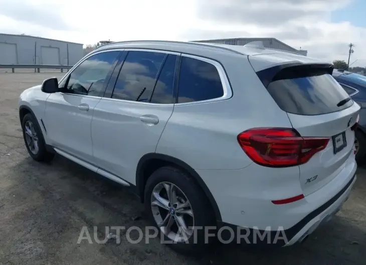 BMW X3 2021 vin 5UXTY5C0XM9G14684 from auto auction Iaai