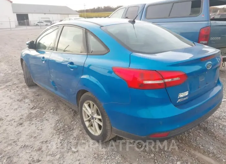 FORD FOCUS 2016 vin 1FADP3F26GL354868 from auto auction Iaai