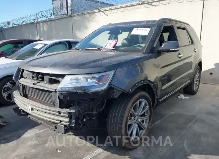 FORD EXPLORER 2017 vin 1FM5K8FHXHGE29608 from auto auction Iaai