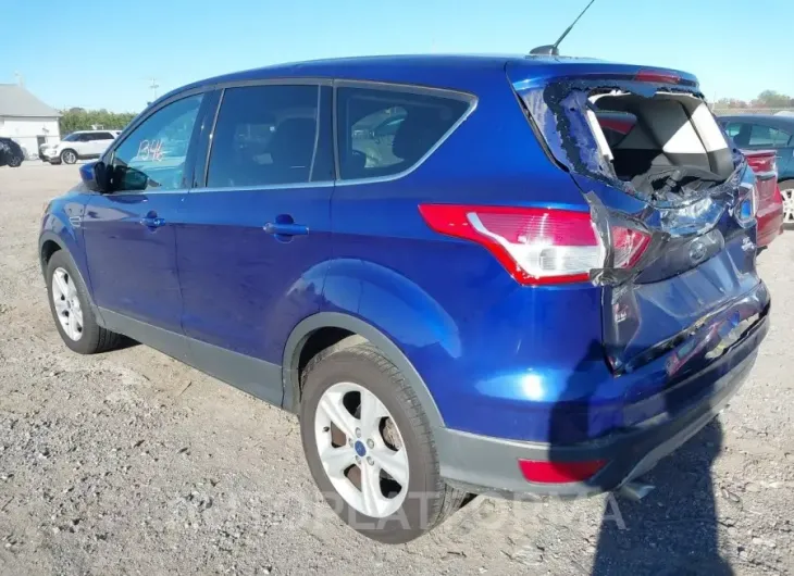 FORD ESCAPE 2016 vin 1FMCU9GX0GUB87599 from auto auction Iaai