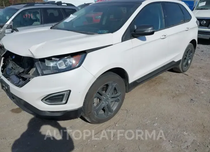 FORD EDGE 2018 vin 2FMPK4J99JBC42911 from auto auction Iaai