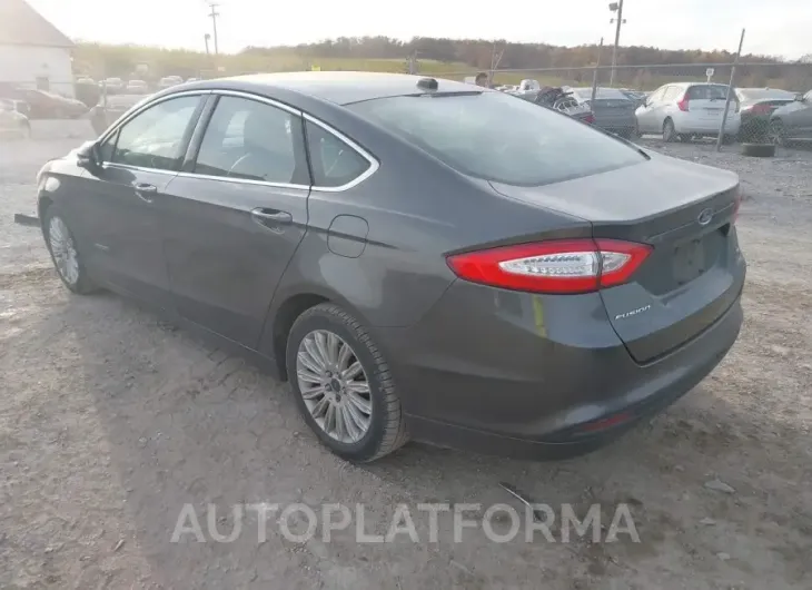 FORD FUSION HYBRID 2016 vin 3FA6P0LU9GR324651 from auto auction Iaai