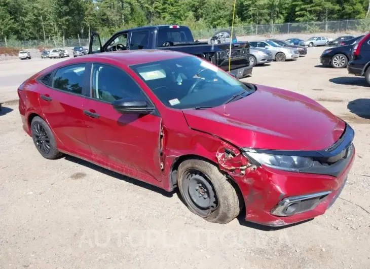 HONDA CIVIC 2021 vin 2HGFC2F62MH538680 from auto auction Iaai