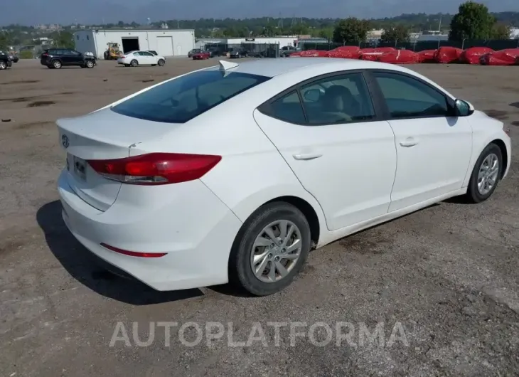 HYUNDAI ELANTRA 2017 vin 5NPD74LF5HH106673 from auto auction Iaai