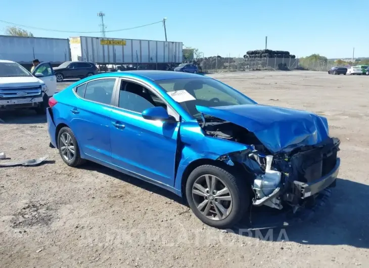 HYUNDAI ELANTRA 2017 vin 5NPD84LF9HH205400 from auto auction Iaai