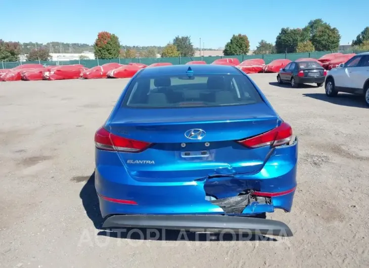 HYUNDAI ELANTRA 2017 vin 5NPD84LF9HH205400 from auto auction Iaai