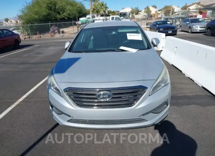 HYUNDAI SONATA 2015 vin 5NPE24AA3FH096829 from auto auction Iaai