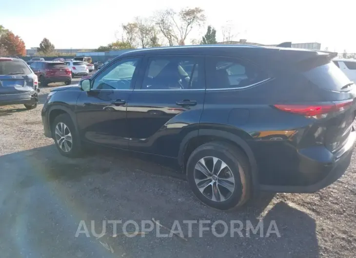 TOYOTA HIGHLANDER 2021 vin 5TDGZRBH6MS087577 from auto auction Iaai