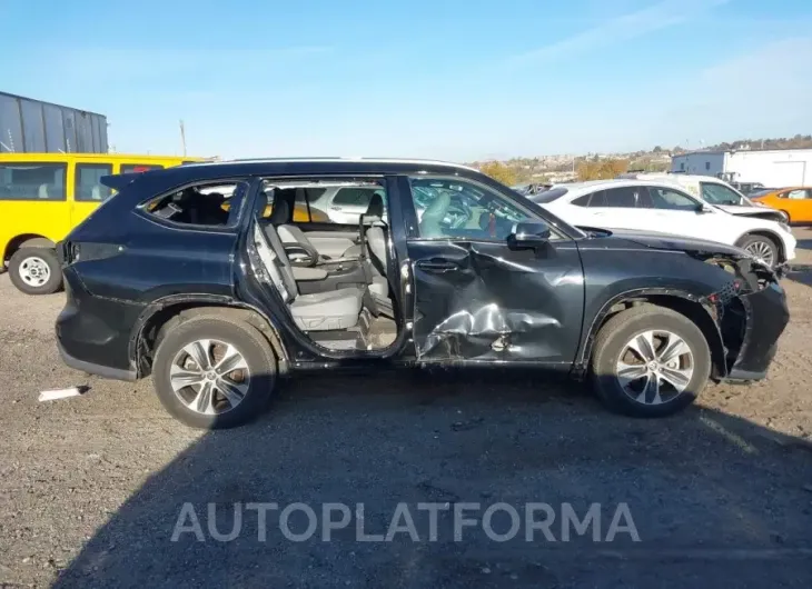 TOYOTA HIGHLANDER 2021 vin 5TDGZRBH6MS087577 from auto auction Iaai