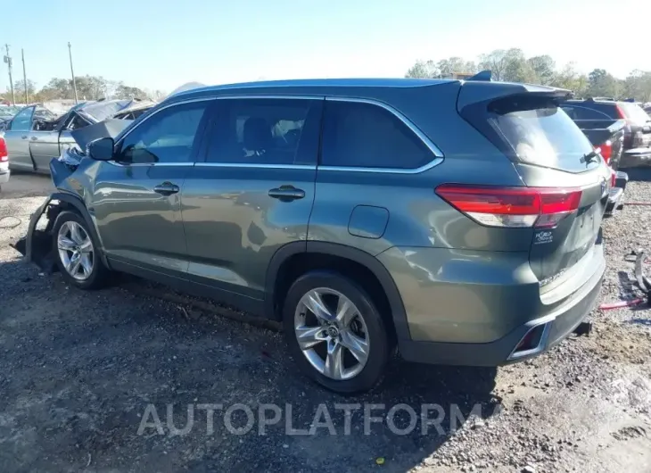 TOYOTA HIGHLANDER 2019 vin 5TDYZRFH7KS290800 from auto auction Iaai