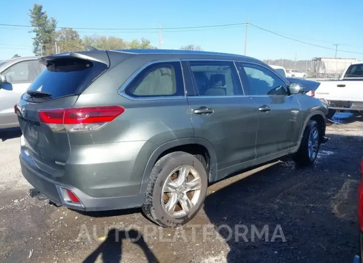 TOYOTA HIGHLANDER 2019 vin 5TDYZRFH7KS290800 from auto auction Iaai