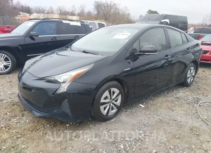 TOYOTA PRIUS 2018 vin JTDKBRFU2J3591028 from auto auction Iaai