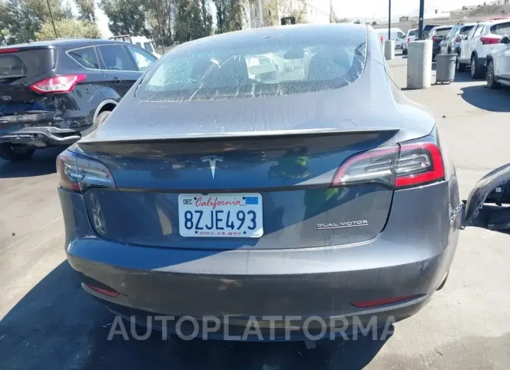 TESLA MODEL 3 2022 vin 5YJ3E1EC5NF138312 from auto auction Iaai