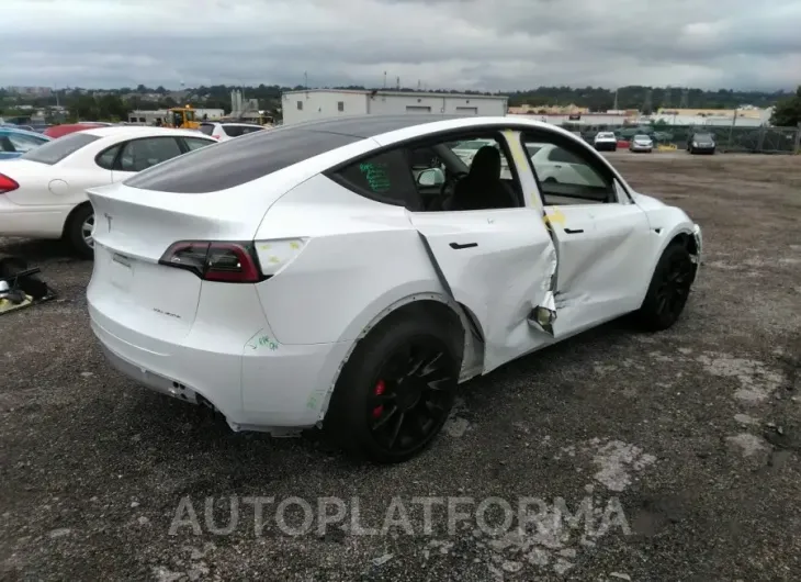 TESLA MODEL Y LONG RANGE AWD 2023 vin 7FAYGDEE1PA128964 from auto auction Iaai