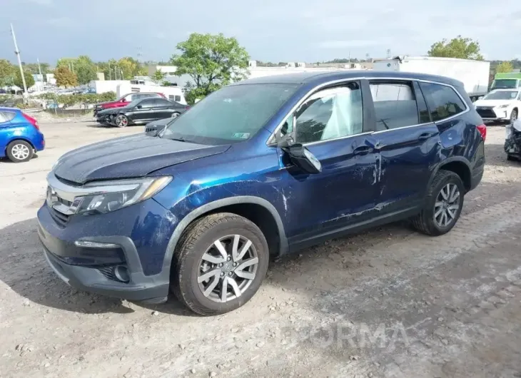 HONDA PILOT 2019 vin 5FNYF6H36KB019241 from auto auction Iaai