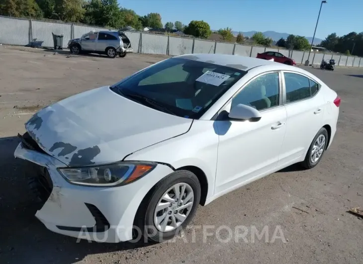 HYUNDAI ELANTRA 2017 vin 5NPD74LF9HH091725 from auto auction Iaai