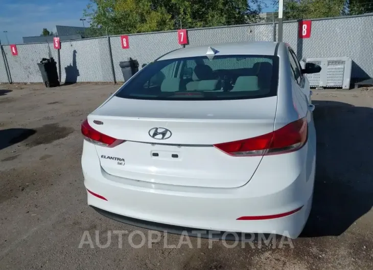 HYUNDAI ELANTRA 2017 vin 5NPD74LF9HH091725 from auto auction Iaai