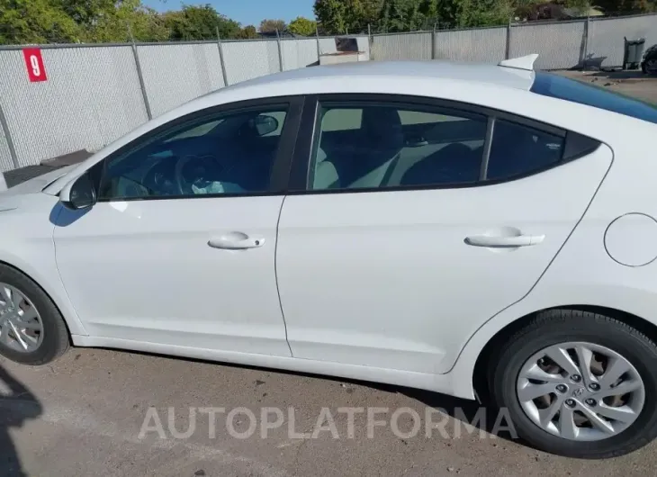 HYUNDAI ELANTRA 2017 vin 5NPD74LF9HH091725 from auto auction Iaai