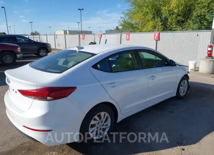 HYUNDAI ELANTRA 2017 vin 5NPD74LF9HH091725 from auto auction Iaai