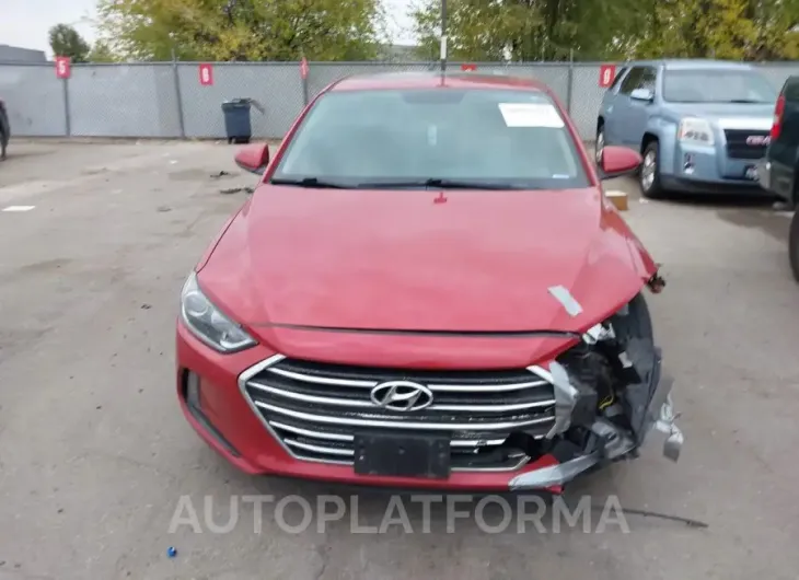 HYUNDAI ELANTRA 2018 vin 5NPD84LF9JH374144 from auto auction Iaai