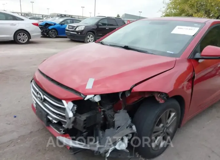 HYUNDAI ELANTRA 2018 vin 5NPD84LF9JH374144 from auto auction Iaai