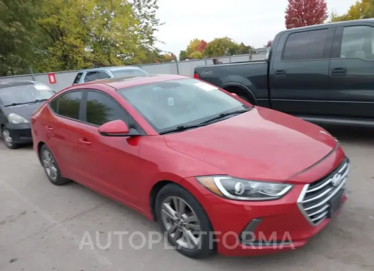 HYUNDAI ELANTRA 2018 vin 5NPD84LF9JH374144 from auto auction Iaai