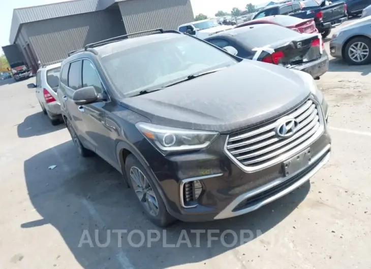 HYUNDAI SANTA FE 2017 vin KM8SNDHF9HU174546 from auto auction Iaai